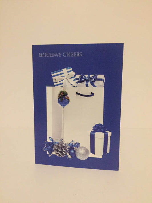 Holiday Cheers Christmas Card  5 x 7