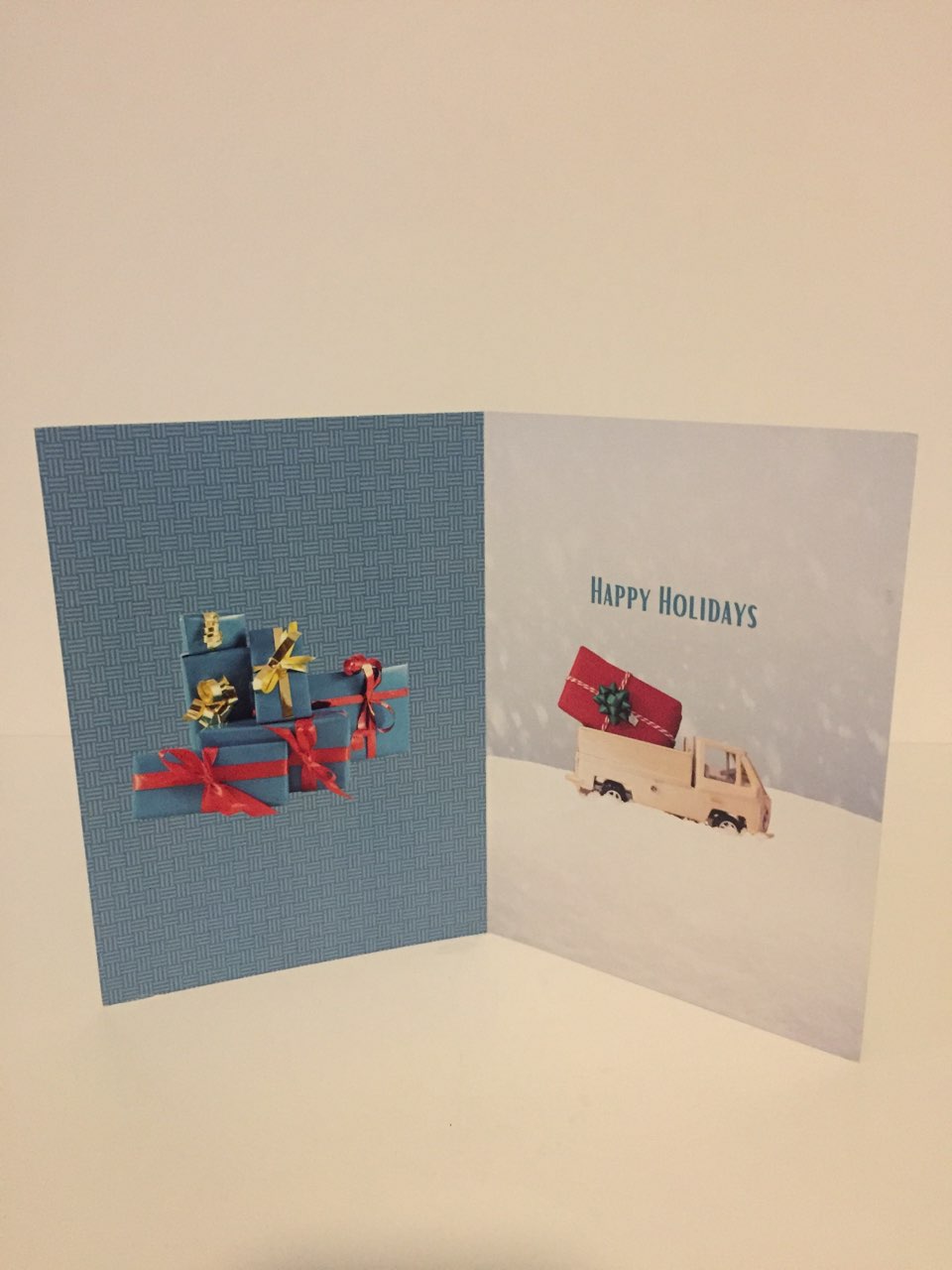 Keep On Trucking 5x7 Christmas card.