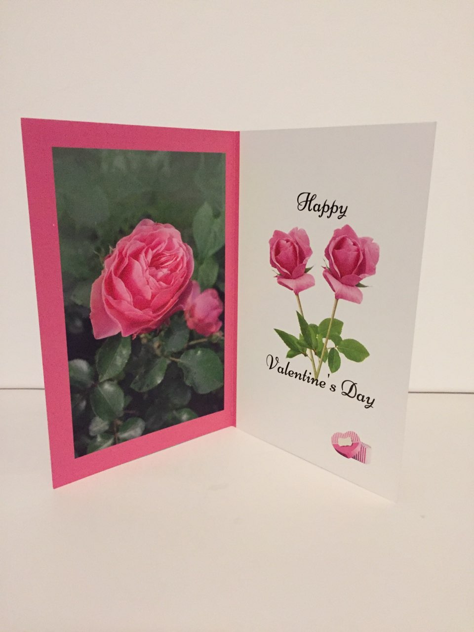 Our Love Grows Stronger 5.5 x 8.5 Valentine's Day Card