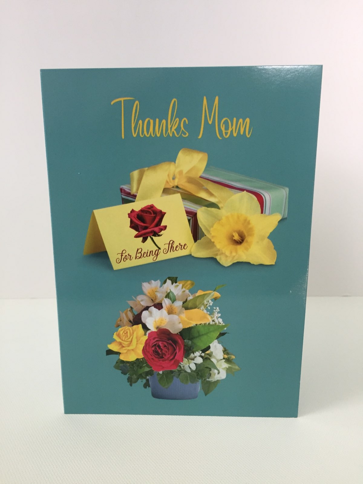 Thanks Mom 5x7 Mother's Day Card